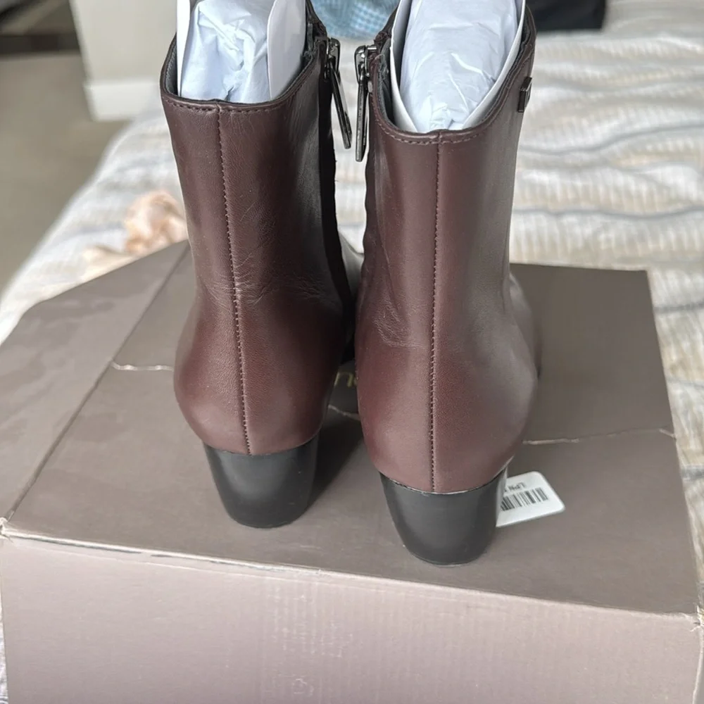 Franco Sarto Vivian Bootie in Brown Size 8M - Picture 6 of 13